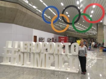 Dr. Kells at the Rio De Janeiro Airport